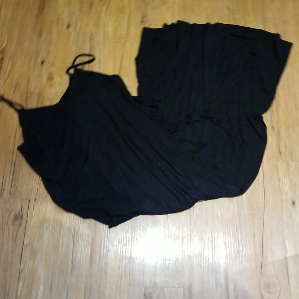 Mossimo Black tank maxi dress EUC szXXL - Picture 1 of 3